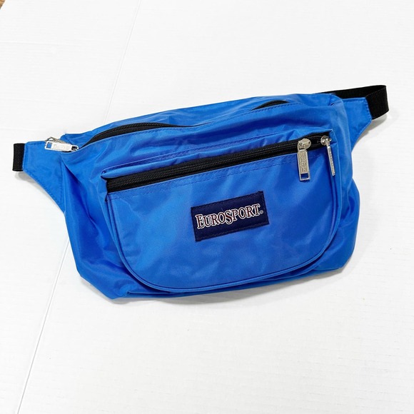 Eurosport Other - EuroSport Fanny Pack Sling Bag Waist Bag Blue Vintage